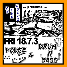 HOUSE
&
DRUM'N'BASS
PARTY NIGHT
ON THE ROCKS
CHORA NAXOS