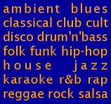 NAXOS
ON THE ROCKS
THE MUSIC BAR
presents
ambient blues
classical club cult
disco drum & bass
folk funk hip hop
house jazz
karaoke r&b rap
reggae rock salsa
&
special vinyl dj nights